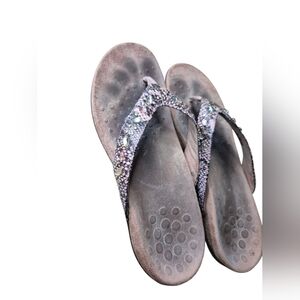 Embellished Brown Sandals